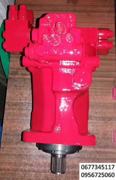 Гидродвигатель хода Linde BMV105 , Применяемость Liebherr 712;Terex-Fuchs MHL 320, 331, 340, 350, 360;Гидромотор трансмиссии, поворота, комбайны, Это двигатель с переменным рабочим объемом Linde BMV-105 с простым пропорциональным управлением перемещением.. jk[.